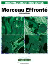 Morceau Effronte Orchestra sheet music cover